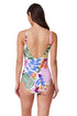 Profile by Gottex Costa Del Sol V-Neck One Piece multi